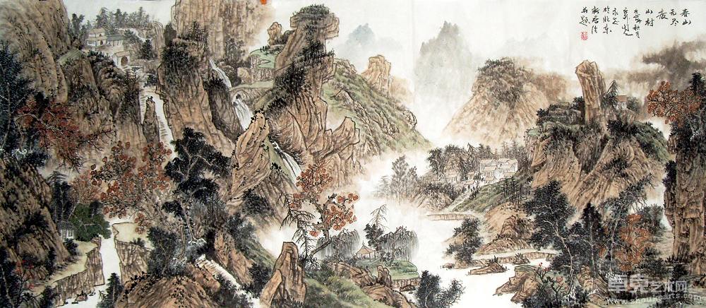 春山无尽度山村 裴永志