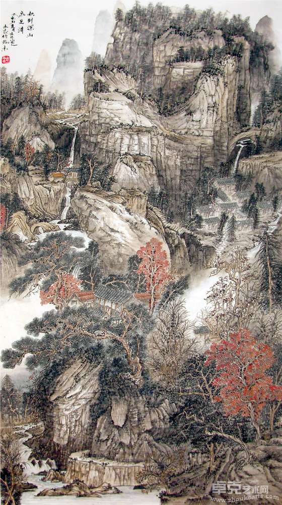 秋到深山水更清