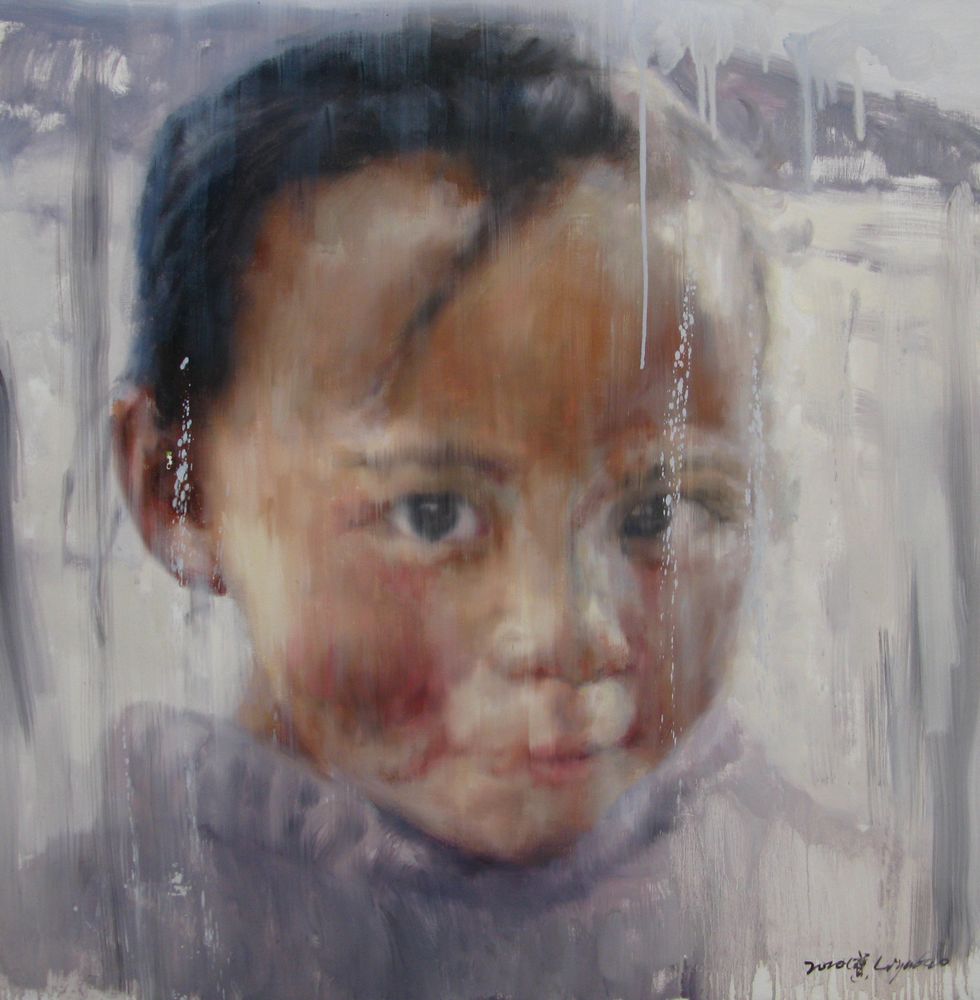香格里拉系列32100cm×100cm