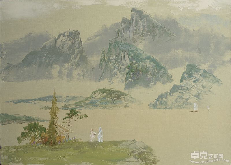 十八相送40x70cm2006年
