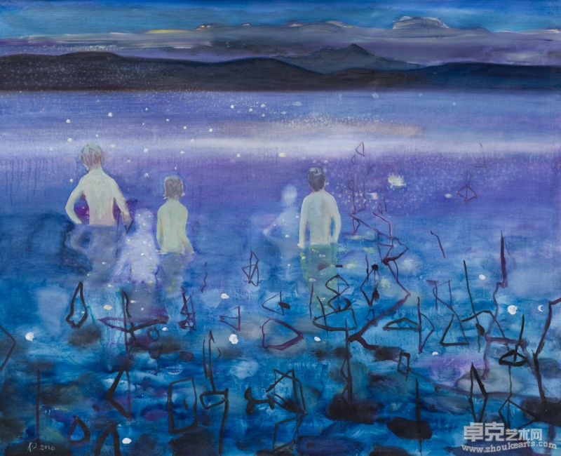 《在水一方》102x82cm