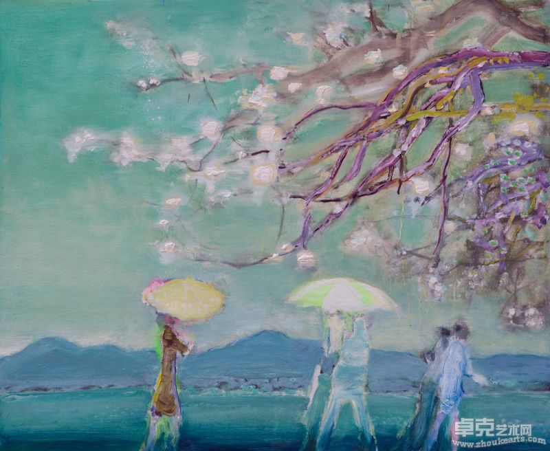 《春天来了》50x40cm