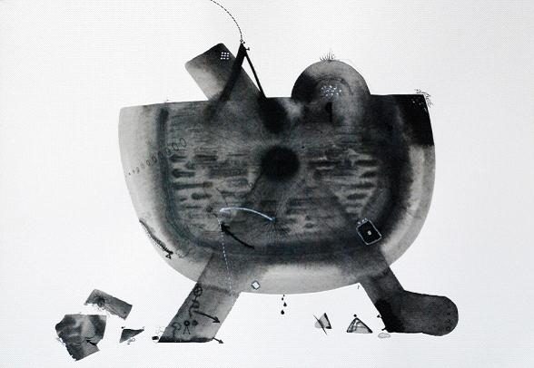 程毅作品  无相  55×80cm