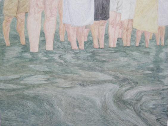 张晚晴 作品彼岸13号60×80cm
