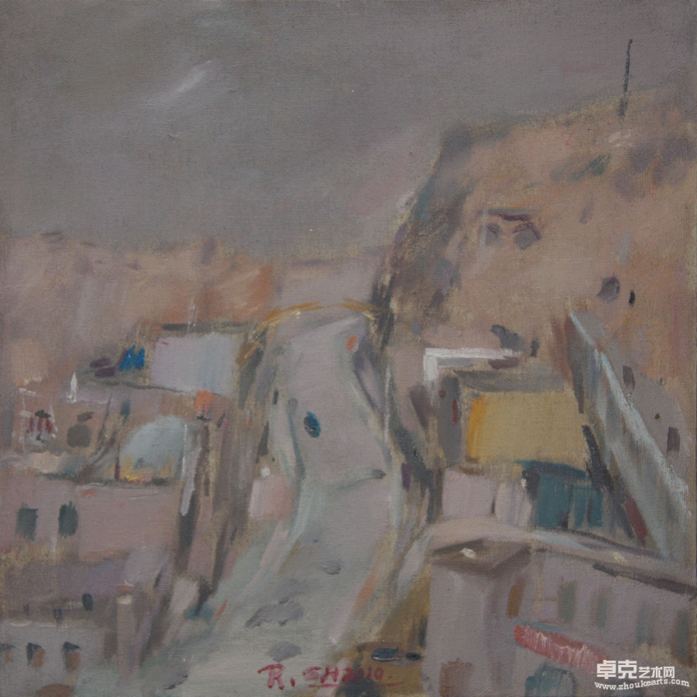 《坑镇小景NO.2》30cmx30cm