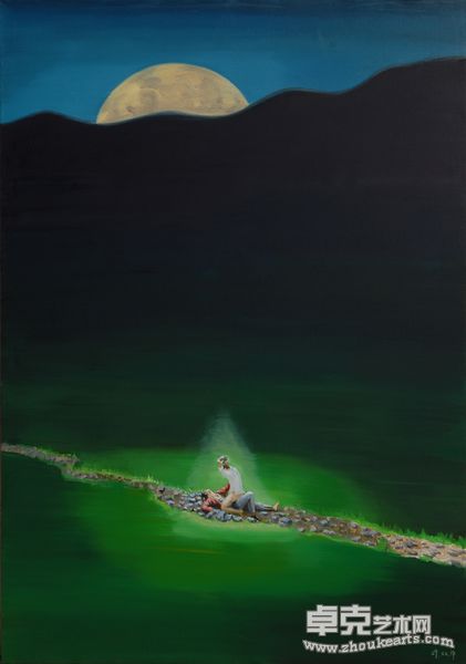许成  兄弟1-200x140cm-布面油画2007