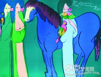 惊艳情愫  丁雄泉醉人的版画世界