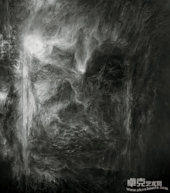 密林 no.6 布面油画Deep Forest no.6 180x160cm  2010