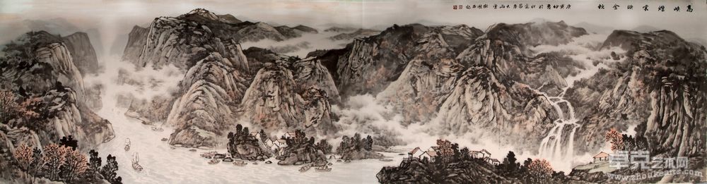 高峡烟云映金秋