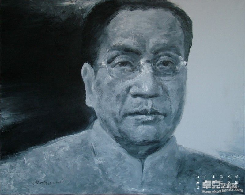 11肖像  大革命时期中共东莞县委农民运动委员－张乾礎  油画   张自强 90×70㎝
