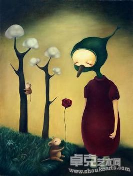《迷失·我是一个小丑——张静画展》