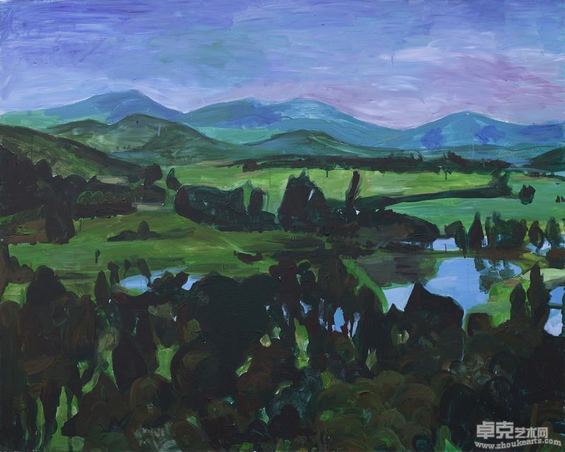 娄申义 2010 破山水 Poor Mountains and Waters  150cmx120cm 布面丙烯