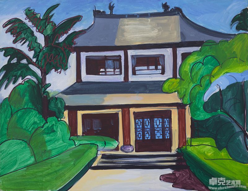 娄申义 2010 正午 High Noon 65cmx50cm 布面丙烯