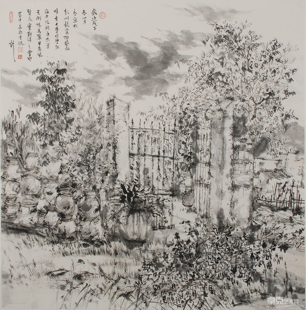 拾薇村野268×68cm