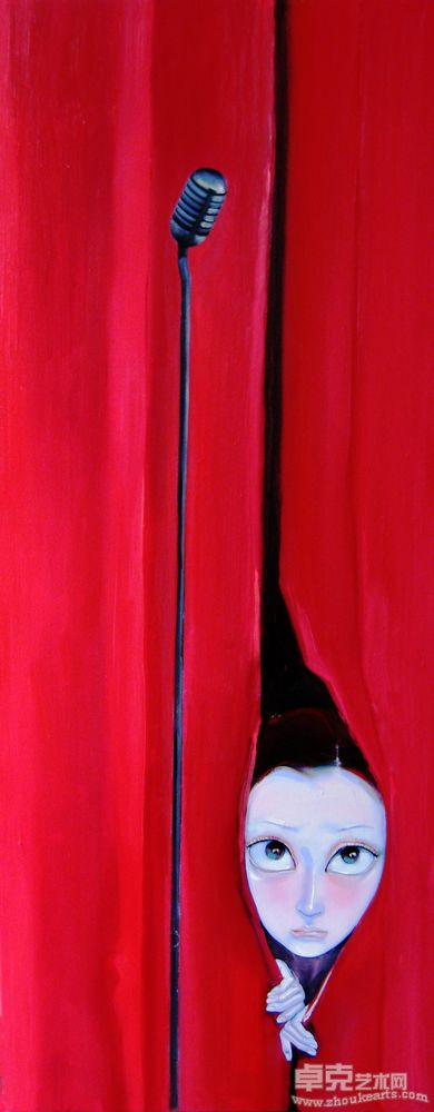 高高在上的话语权60x150cm