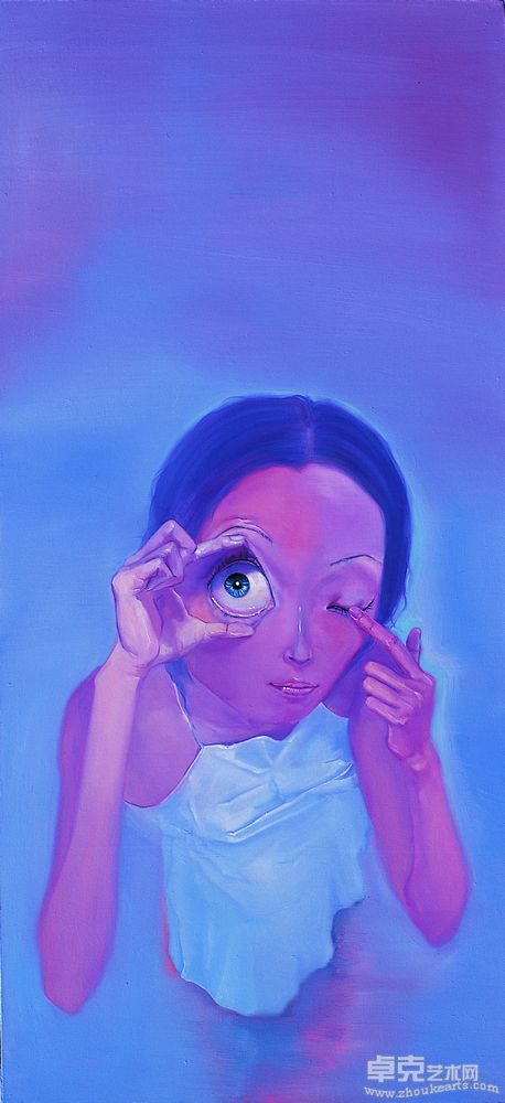 左眼看不到的世界70X160cm