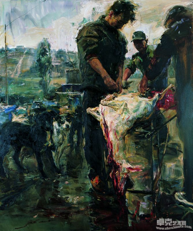 崔小冬《冬至》160cm×136cm 2008