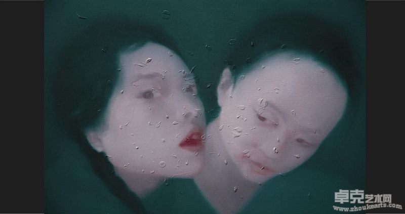 陈亮洁 《私语》 布面油画65x81cm