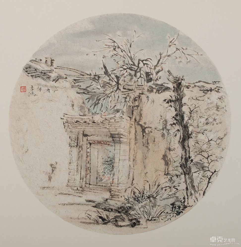西行系列之234×36cm