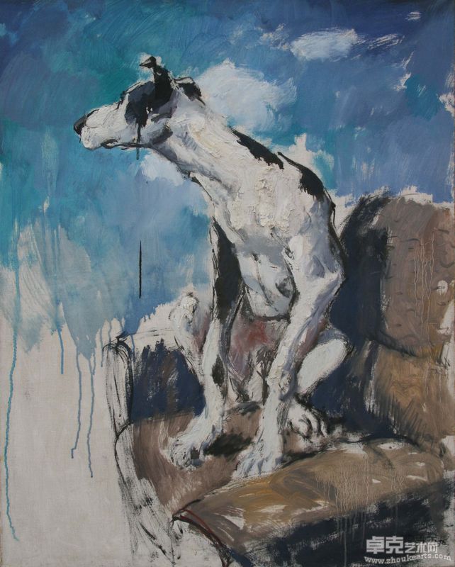 晴 100x80cm  布面油画   1999年
