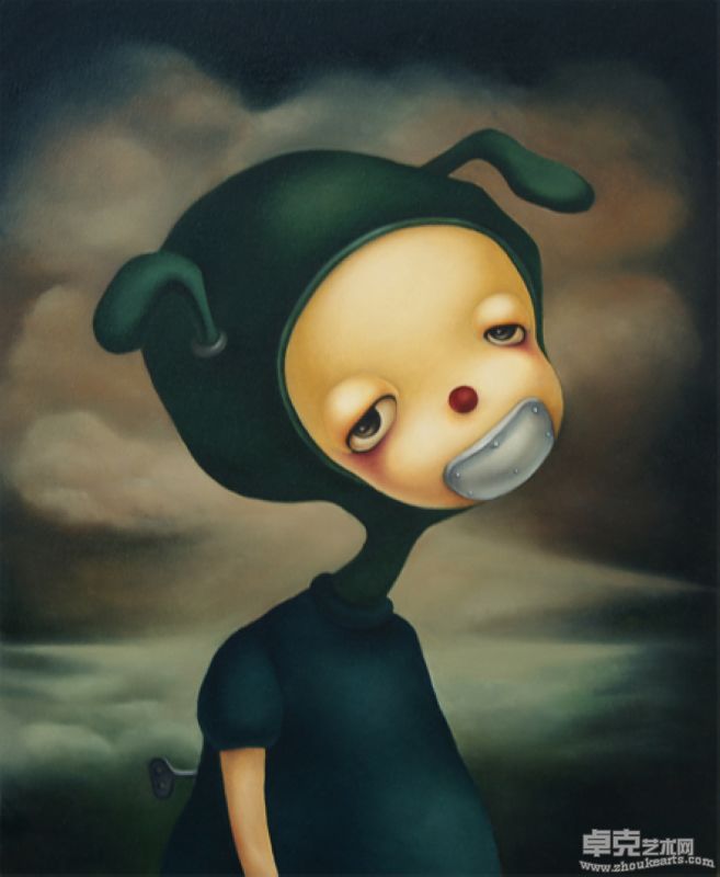 《我是丢丢?#20002;丢不感冒》 65x80cm  2010
