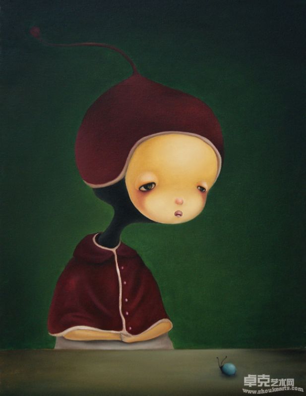 《我是丢丢—蓝蛛蛛》 60x80cm  2010
