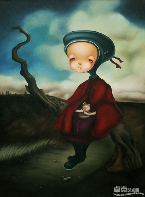 森林里的秘密 我们将去何方 130X97CM 布面油画 2010