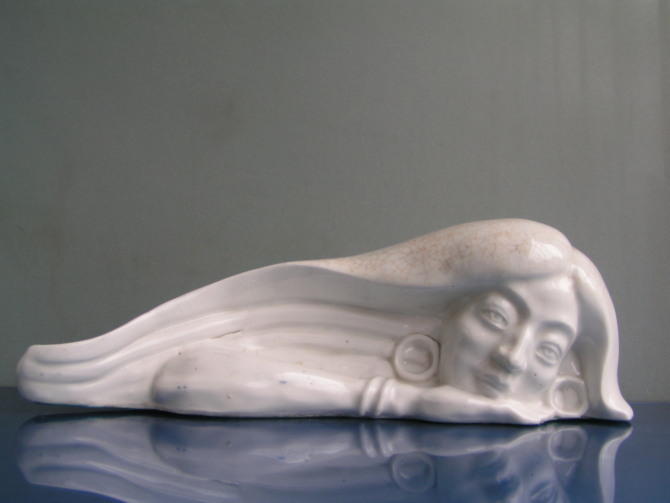 藏女扎玛15cmX45cm