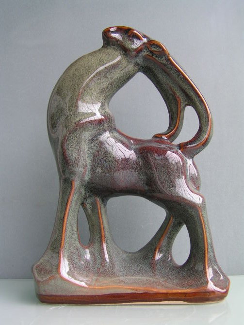 羚羊&#8226;[正面]26cmX20cm.