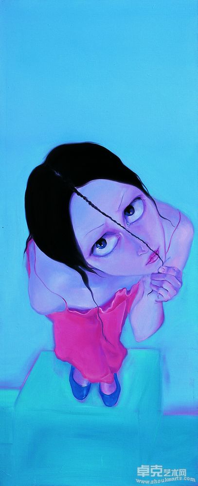 揪小辫50X120CM