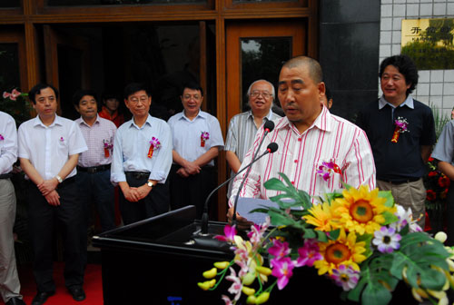 2009年个展开幕