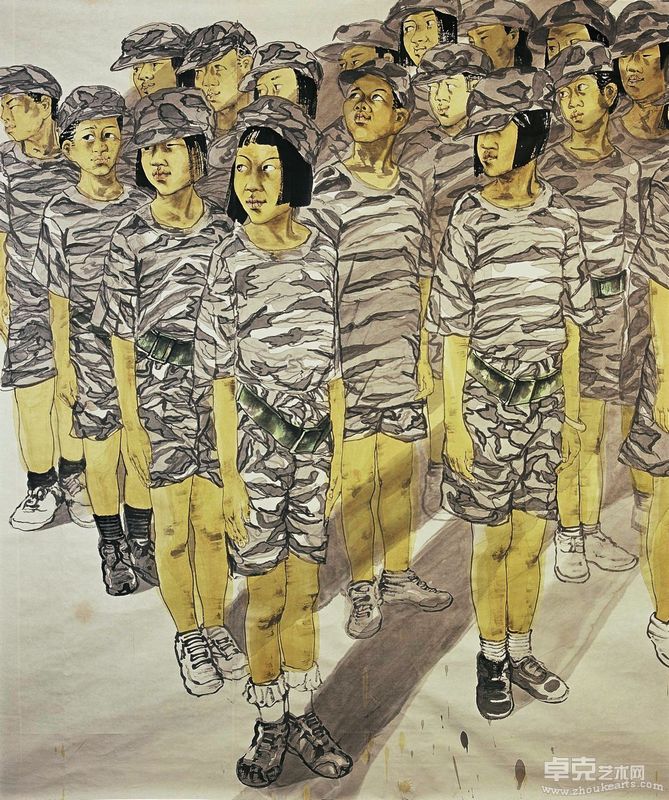 第一课200x200入选第七届全国体育美展