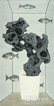 南有嘉鱼——何曦水墨画展