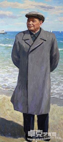 郭绍纲 2010 改革开放的总设计师—邓小平 180x76cm