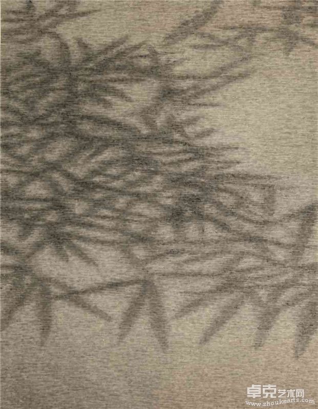 竹影之二(250cm×190cm)纸本水墨2010