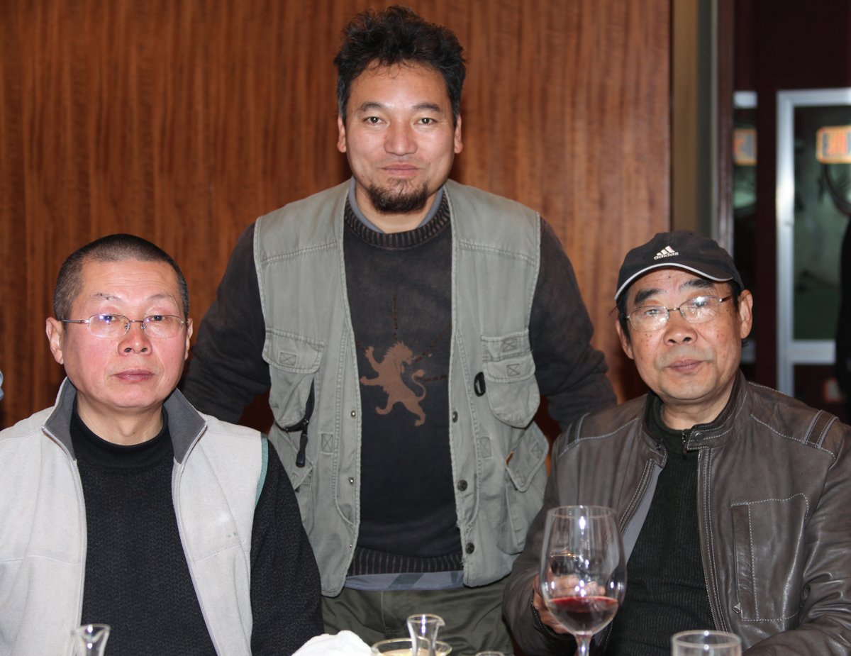 崔国强、盛沉、郭北平