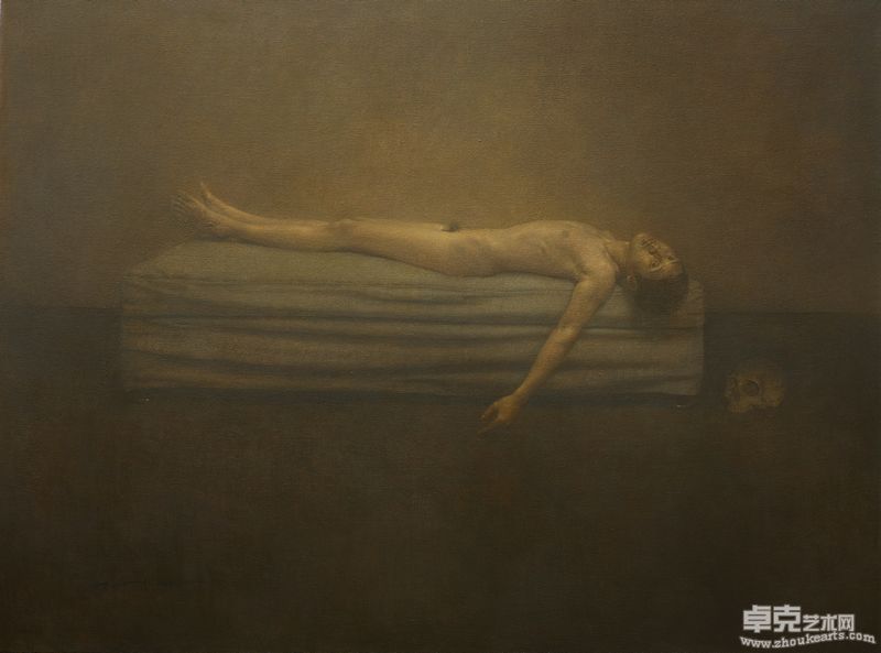骷髅少年Skull Girl200×150cm 2010