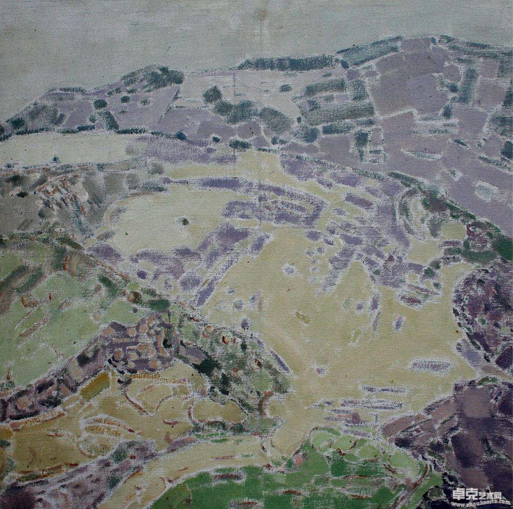 山韵之三80X80cm