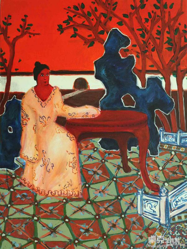 3郭利伟《无题》布面丙烯 60x80cm 2007年