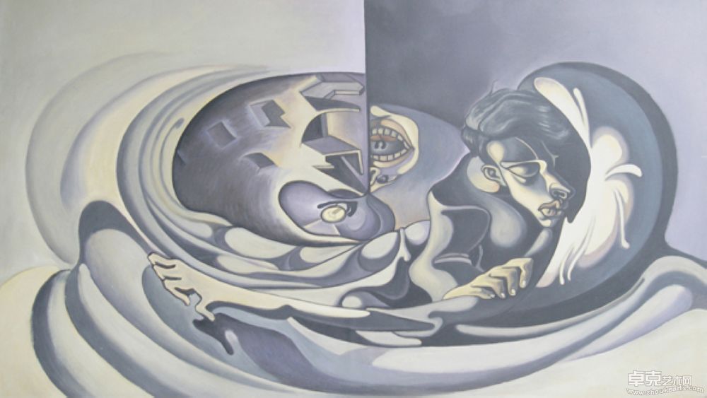梦魇 之五70×120cm