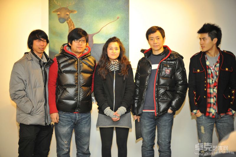 左起：  桑泉  莎莎 张静  胡戈  李成浩