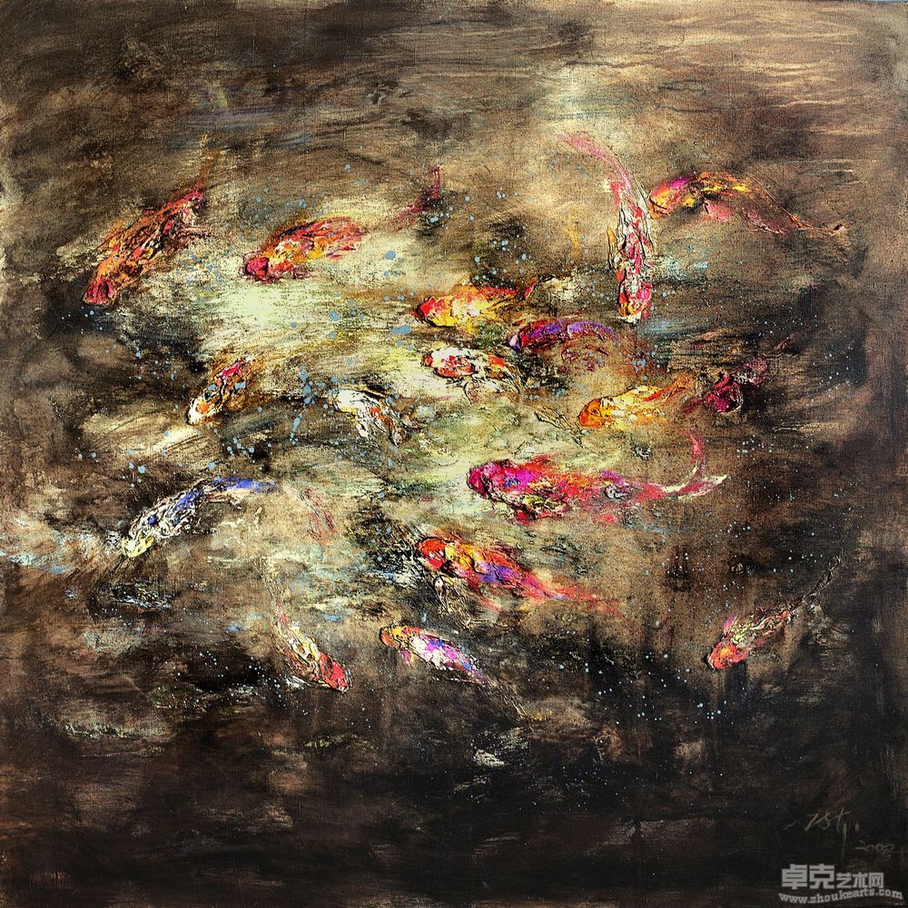 鱼意系列no3120x120cm
