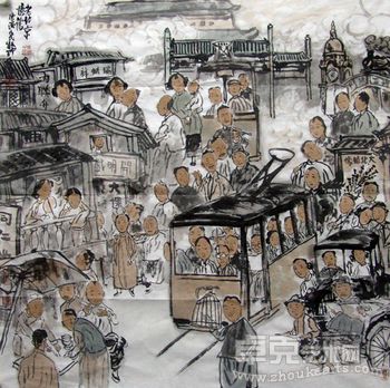 铭记•传承老北京印象——记牧野个人画展