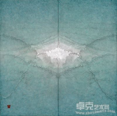 2010-伽翅-68#69-宣纸水墨