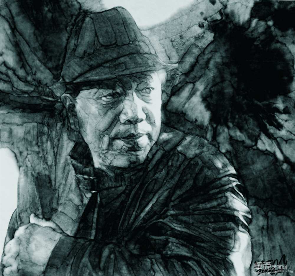 中国美协副主席  著名藏族画家  尼玛泽仁  50cmx50cm
