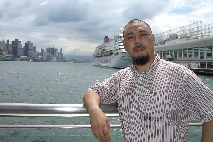 在香港