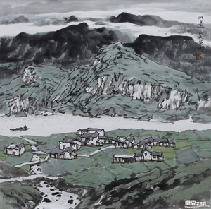 河边