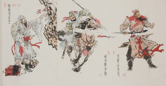水浒英雄画卷（局部）