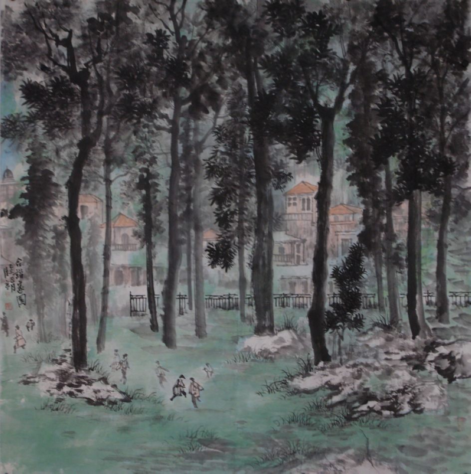 和谐家园120cmx120cm