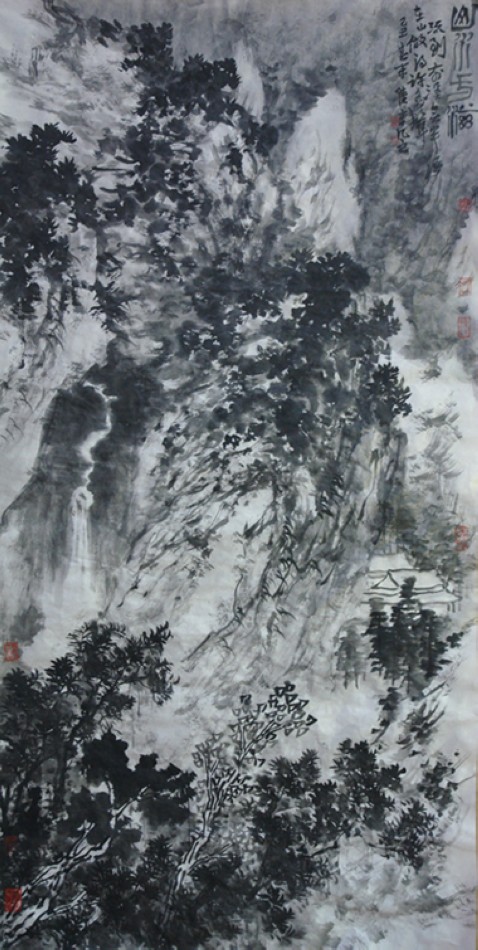 山水方滋68cbx136cm
